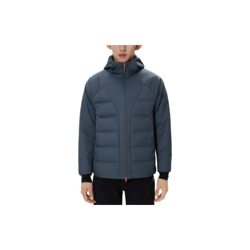 KOLON SPORT Down Jackets Men Gray Blue