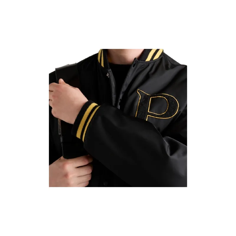 PRADA Patch Bomber Jacket-4