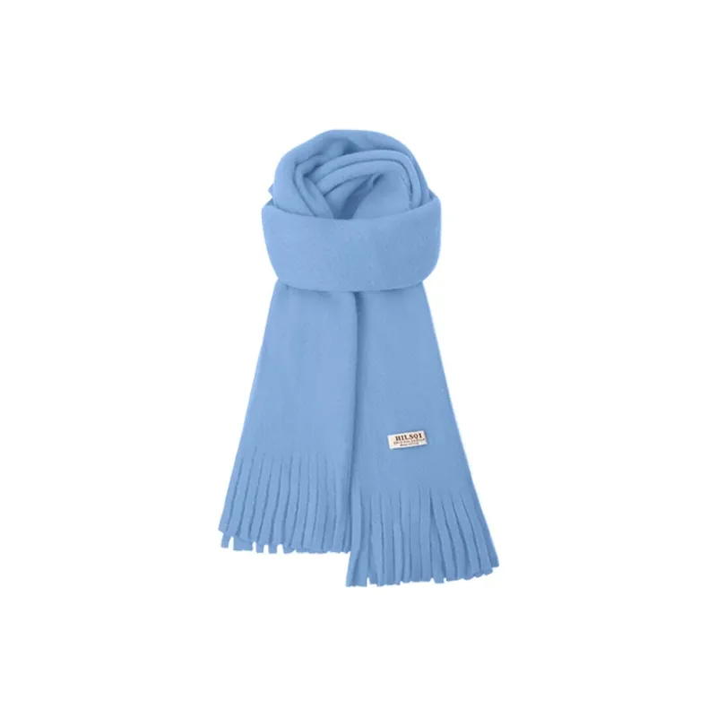 CARTELO Polyester, Faux Cashmere Knit Scarves Unisex-3