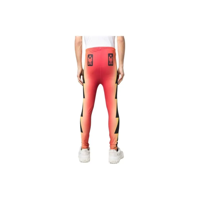 WALTER VAN BEIRENDONCK Casual Pants Men's Orange-5