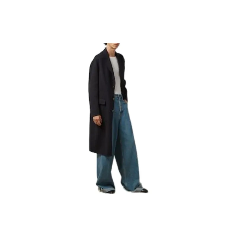 GUCCI Web Detailed Felted Coat-1