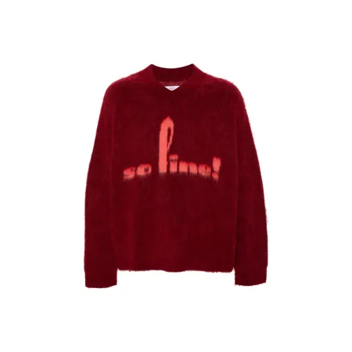 Martine Rose Sweaters Unisex Burgundy