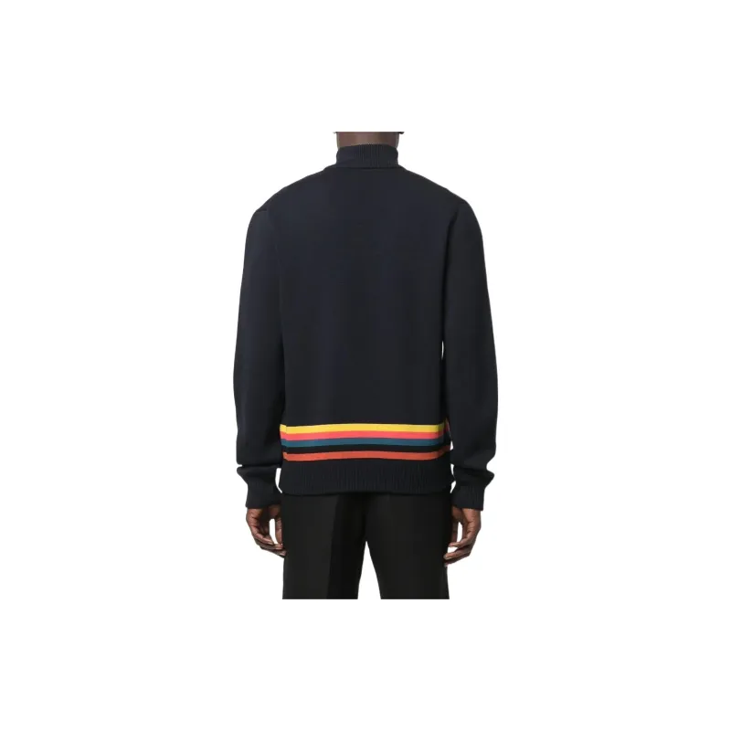 Paul Smith Signature stripe Zip up Cardigan-2