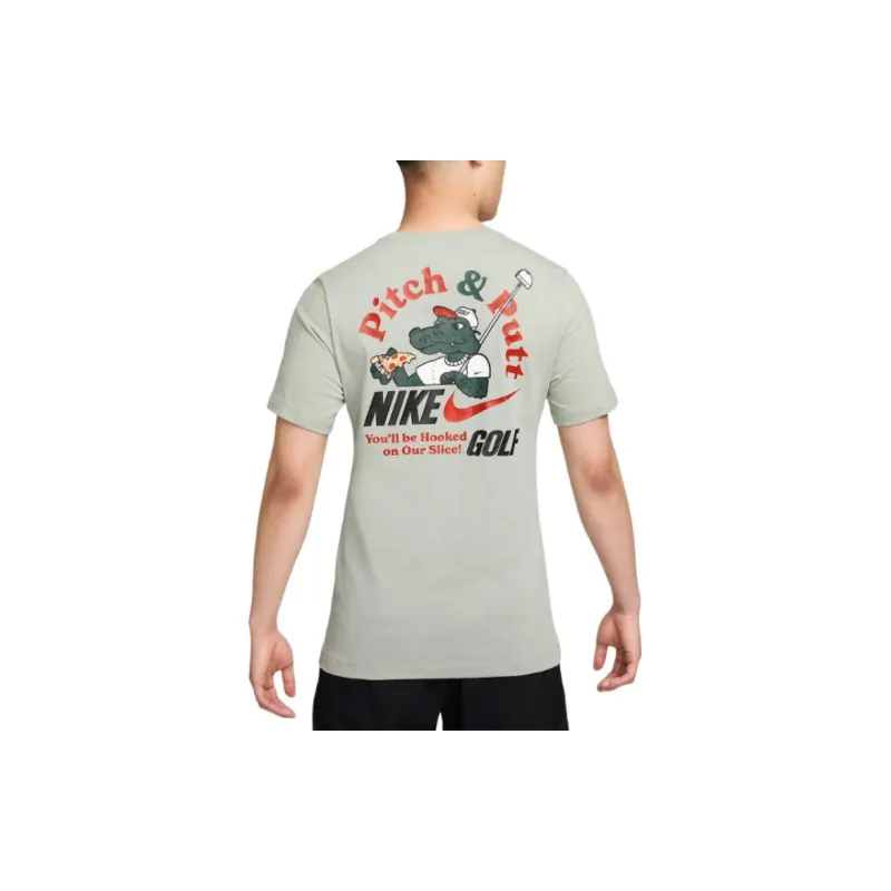 Nike T Shirts Men Light Green-1