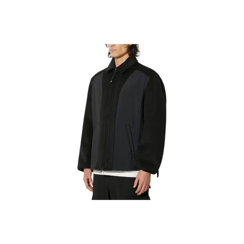 Y 3 Melton Zip Up Jacket-3