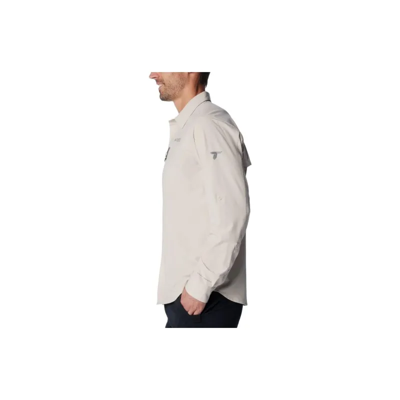 Columbia Summit Valley™ Woven Long Sleeve Shirt Shirt Men's Ecru-2