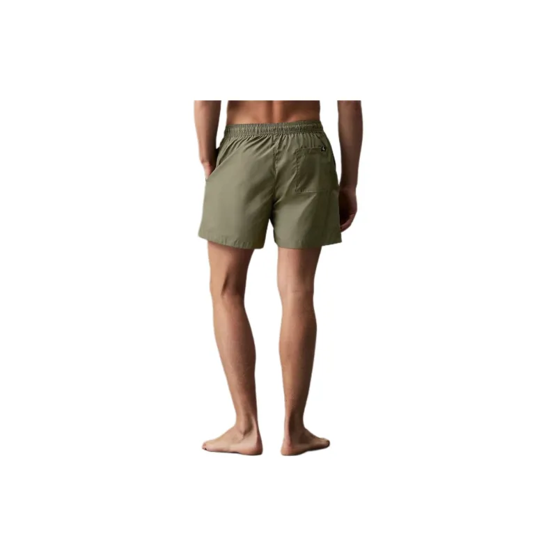 CALVIN KLEIN Swimming Shorts Europe Version Men's Dark Olive-2