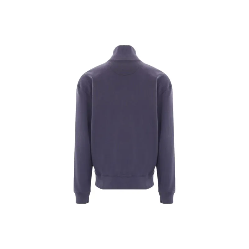 Maison Kitsune Fox Head Patch Half Zip Sweatshirt-1