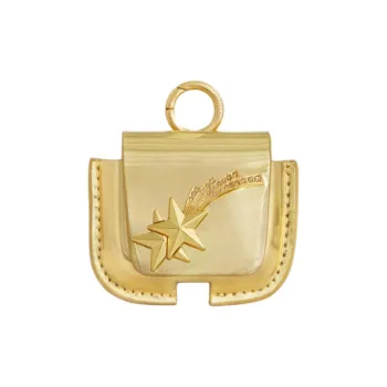 REBECCA MINKOFF Polyurethane Earphone Case Women's Gold