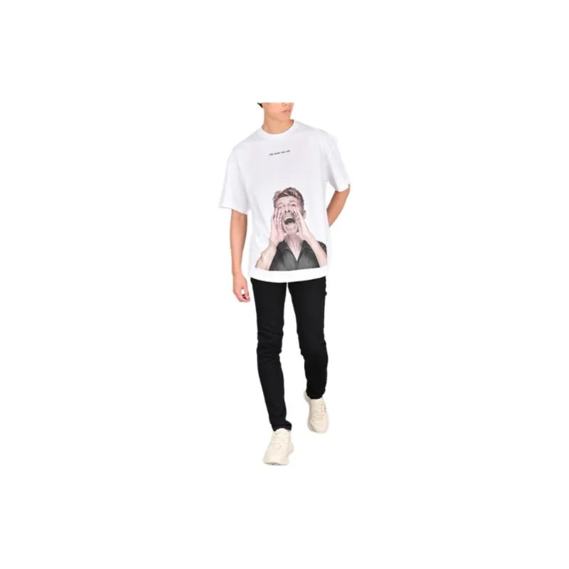 IH NOM UH NIT David Bowie Print T shirt-1