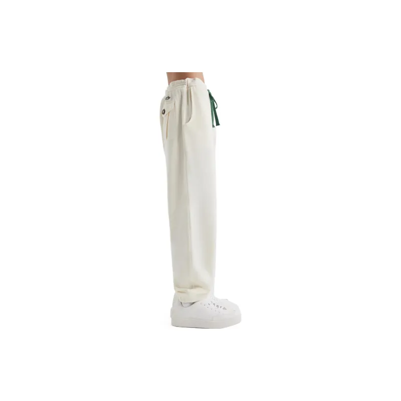 Mitchell Ness Knitted Sweatpants Men White-4