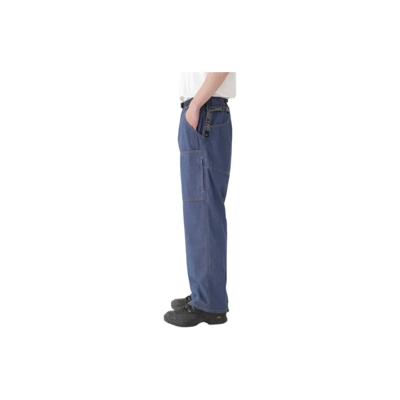 Gramicci X And Wander Jeans Unisex Blue-4