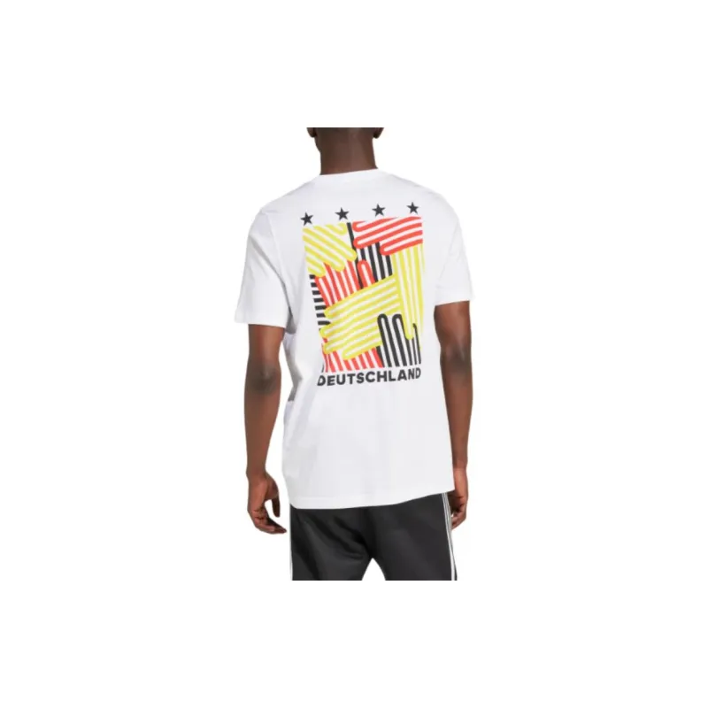Adidas Germany T-Shirts Men White-3