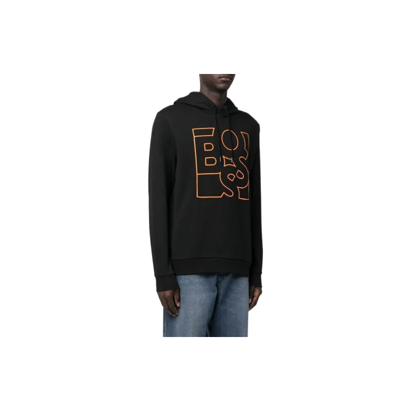 HUGO BOSS Sweatshirts Men Black-3