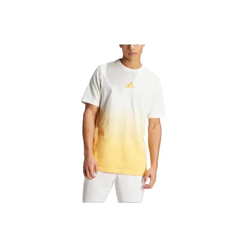 Adidas Aeroready Tennis Court Angle Graphic Tee-1