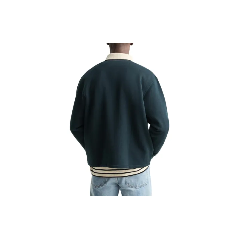 ZARA Jackets Men Dark Green-3