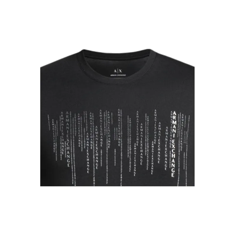 ARMANI EXCHANGE SS24 T Shirt Men's Black-4