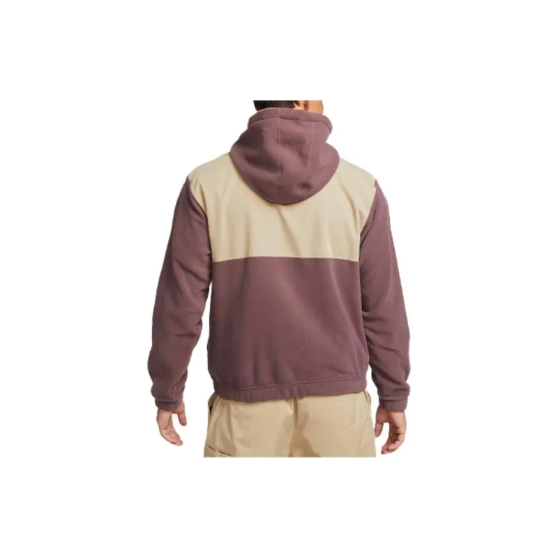 Nike Velvet Jackets Men Dark Burgundy-4