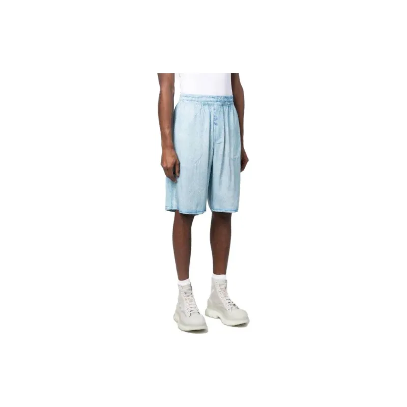 DIESEL Denim Straight leg Shorts-3