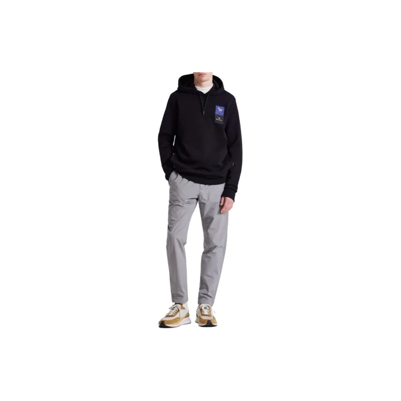 Paul Smith Logo Printed Drawstring Hoodie-3