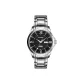 Stainless Steel Case Black Dial