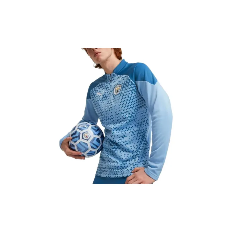 PUMA Essentials Soccer Jerseys Men Light Blue-2