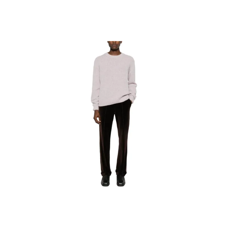 TOM FORD Straight leg Velour Track Pants-1