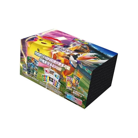 POKEMON Sword & Shield PTCG Simplified Chinese Gigantamax Clash Deck Building Box Battle Cards 1 Box-3