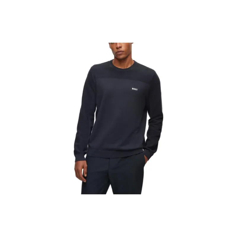 HUGO BOSS Logo Printed Regular Fit Sweatshirt-11