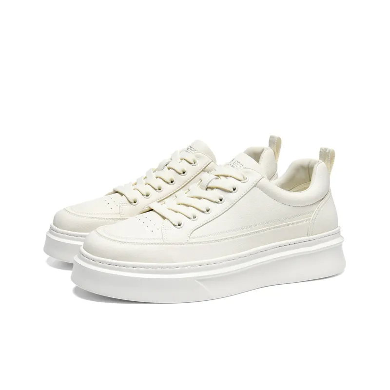 HLA Versatile Platform Sports Low-Top Casual Black Shoes Skateboard Shoes Men's-6
