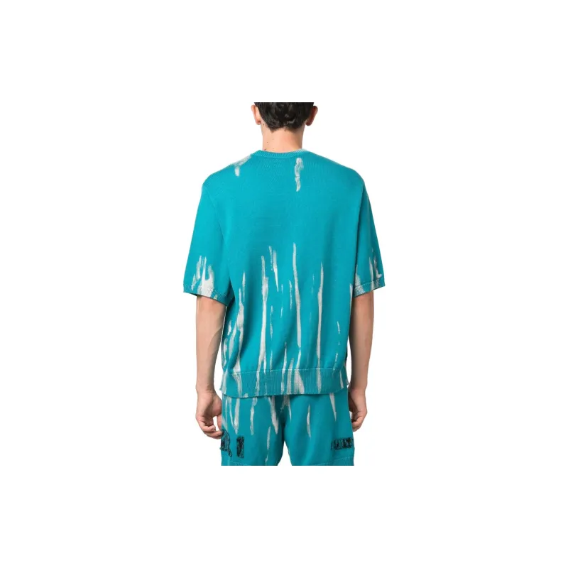 AMIRI T-Shirts Men Turquoise-2