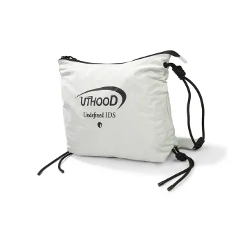 Guuka Nylon Crossbody Bag Unisex Light Gray