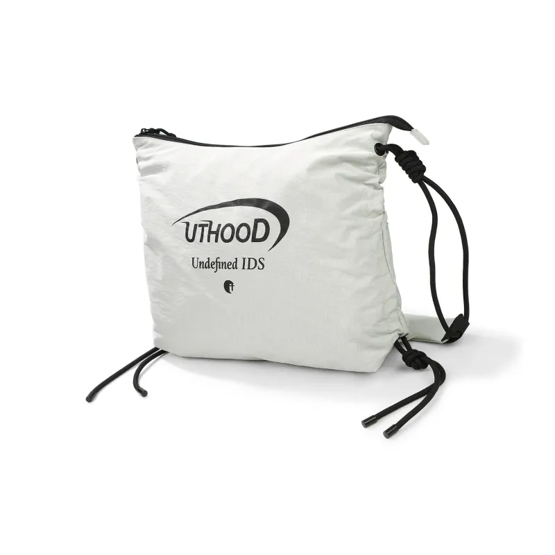 Guuka Nylon Crossbody Bag Unisex Light Gray-0