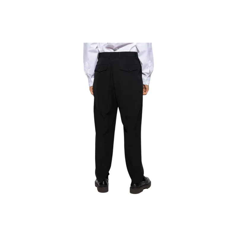 DRIES VAN NOTEN Pleat Front Tailored Trousers-4