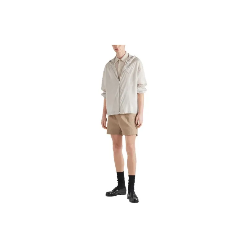 PRADA Jackets Men Pink Chalk White-1