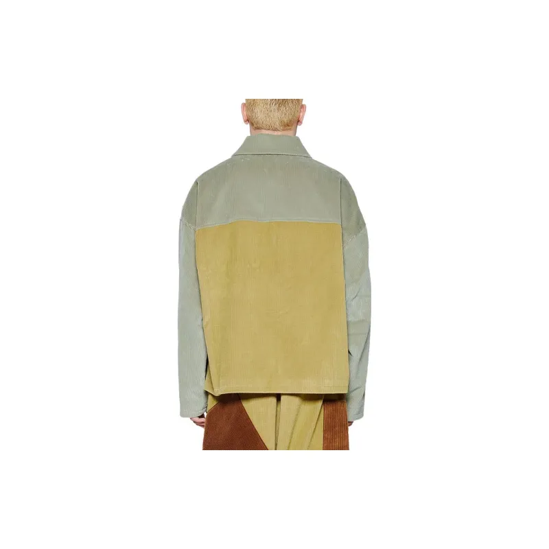 THE ELDER STATESMAN Jackets Coats Men's Olive Green-3
