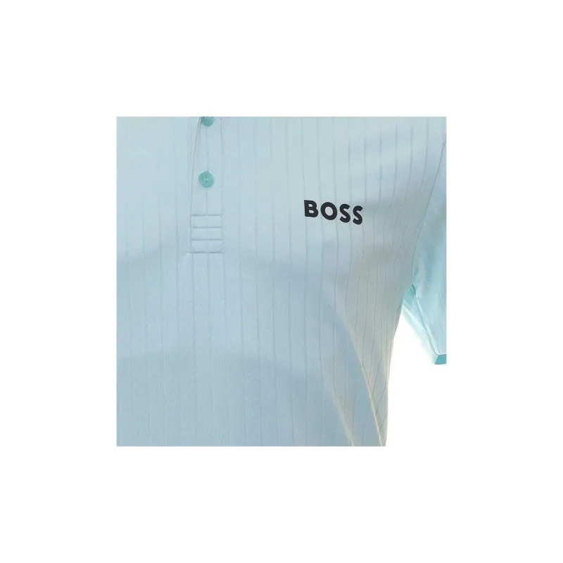 HUGO BOSS Polo Shirts Men Blue-4