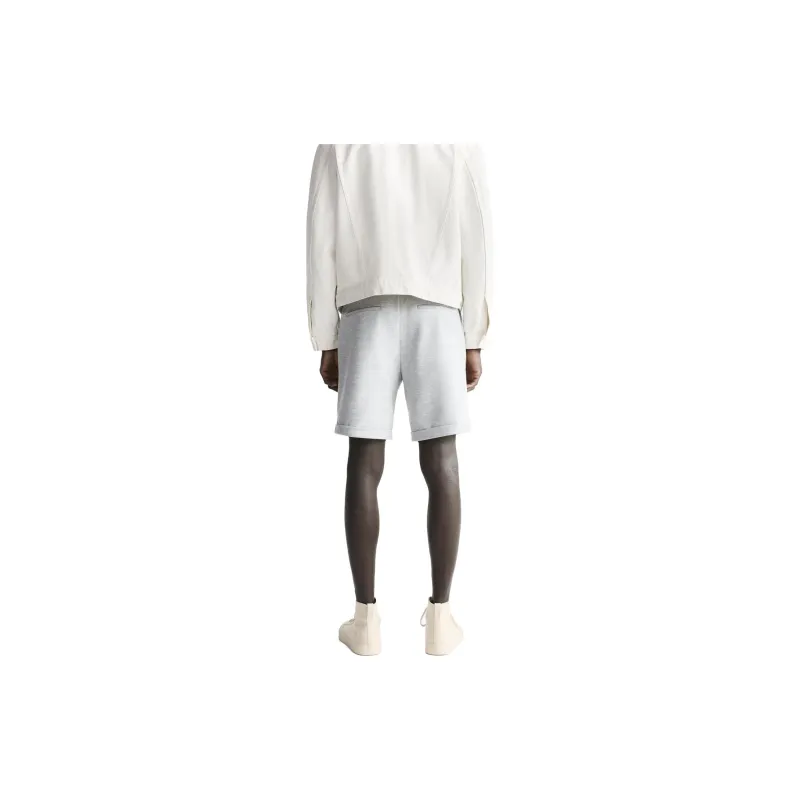ZARA Casual Shorts Men Zebra Print Gray-3