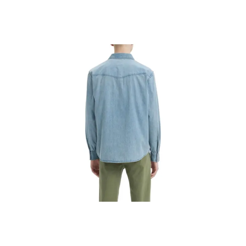 Levis Shirts Men Blue-4