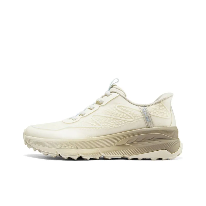 Skechers OUTDOOR Breathable Low Top Casual Running Shoes Women's Beige-0