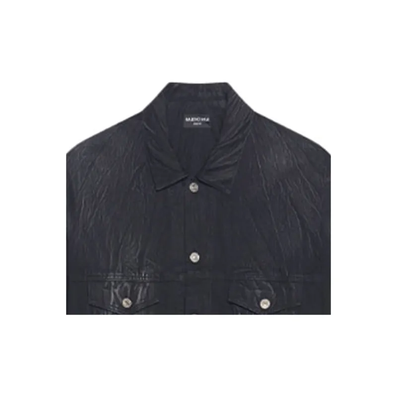 Balenciaga Paris Oversized Denim Jacket-5