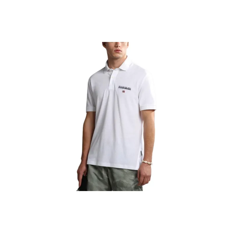 Napapijri Polo Shirt Men's White-3