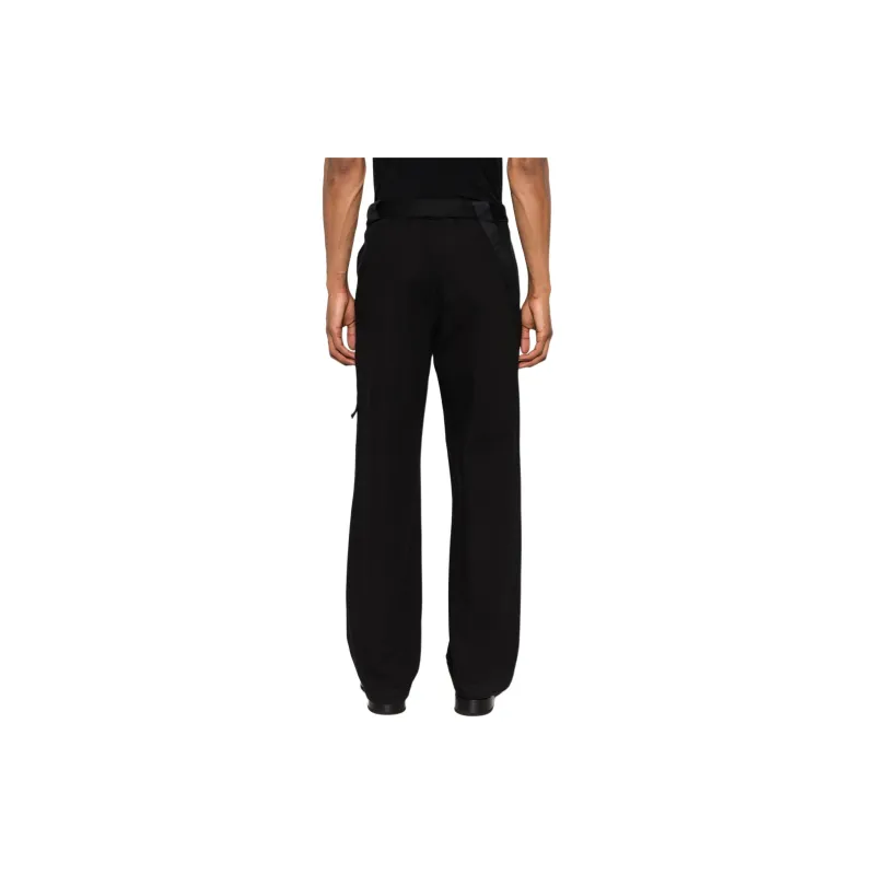 Jacquemus Le Pantalon Marrone Wide-leg Trousers-2