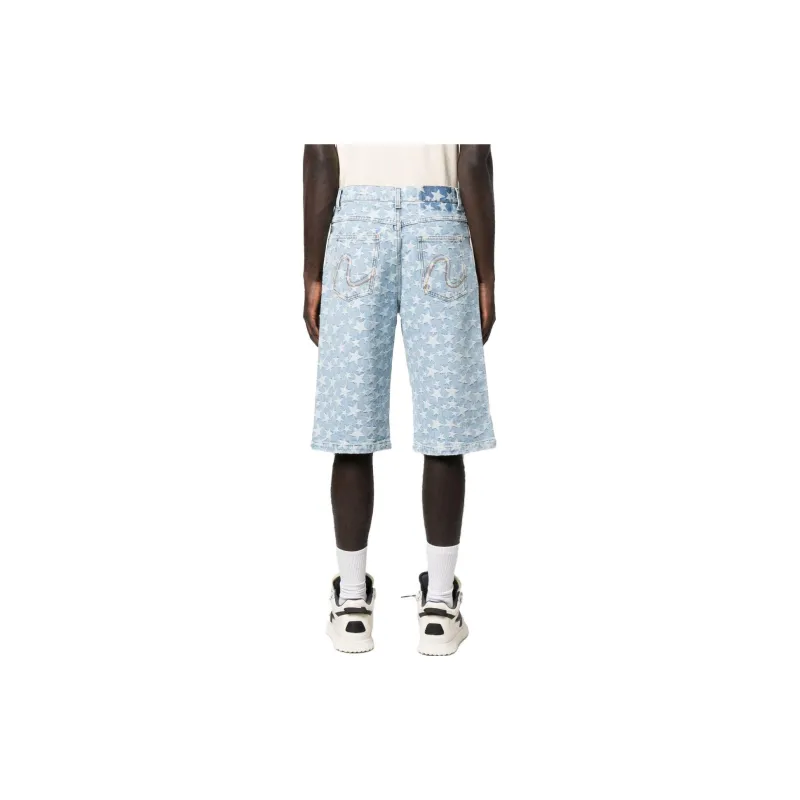 CDG Denim Shorts Men Denim Blue-2