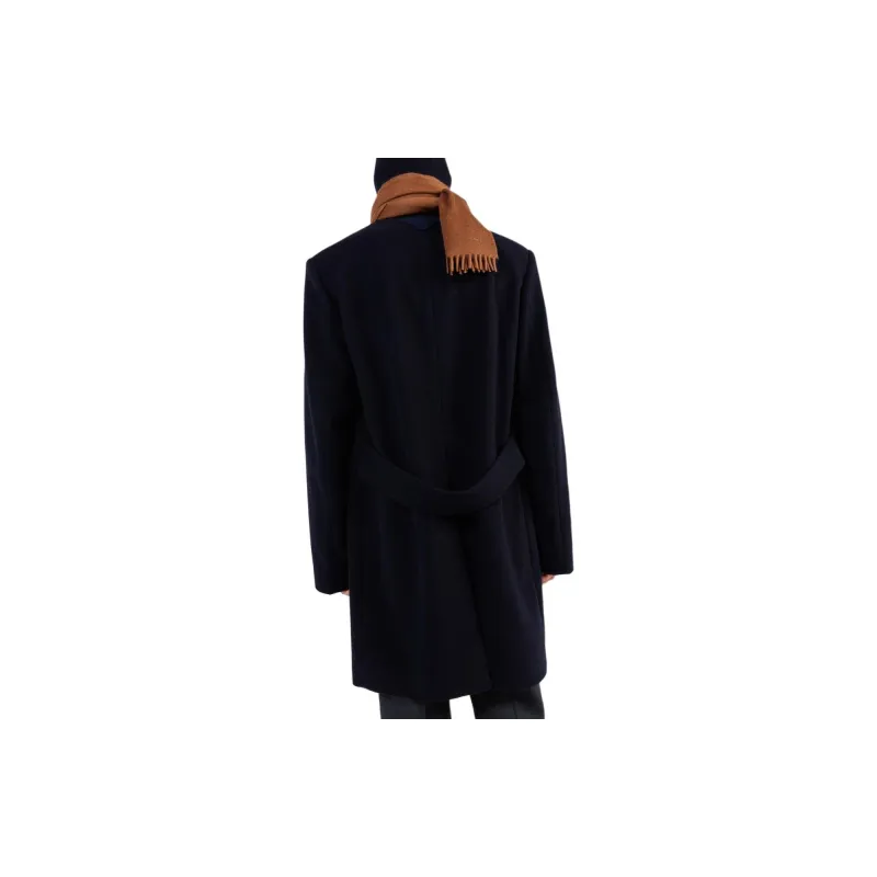 PRADA Coats Men Marine Blue-2