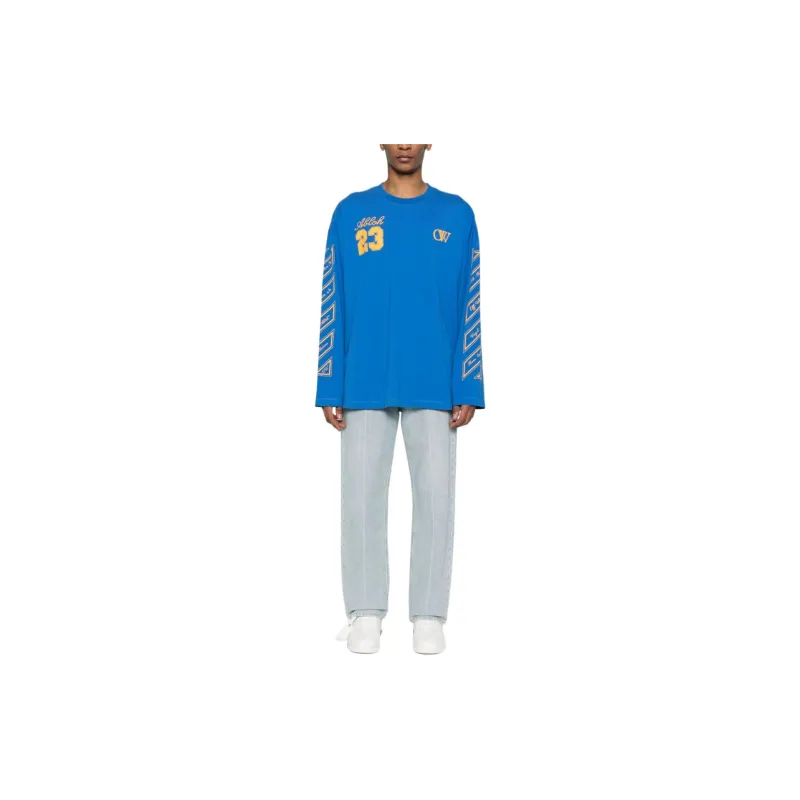 OFF WHITE Graphic print Cotton T shirt-1
