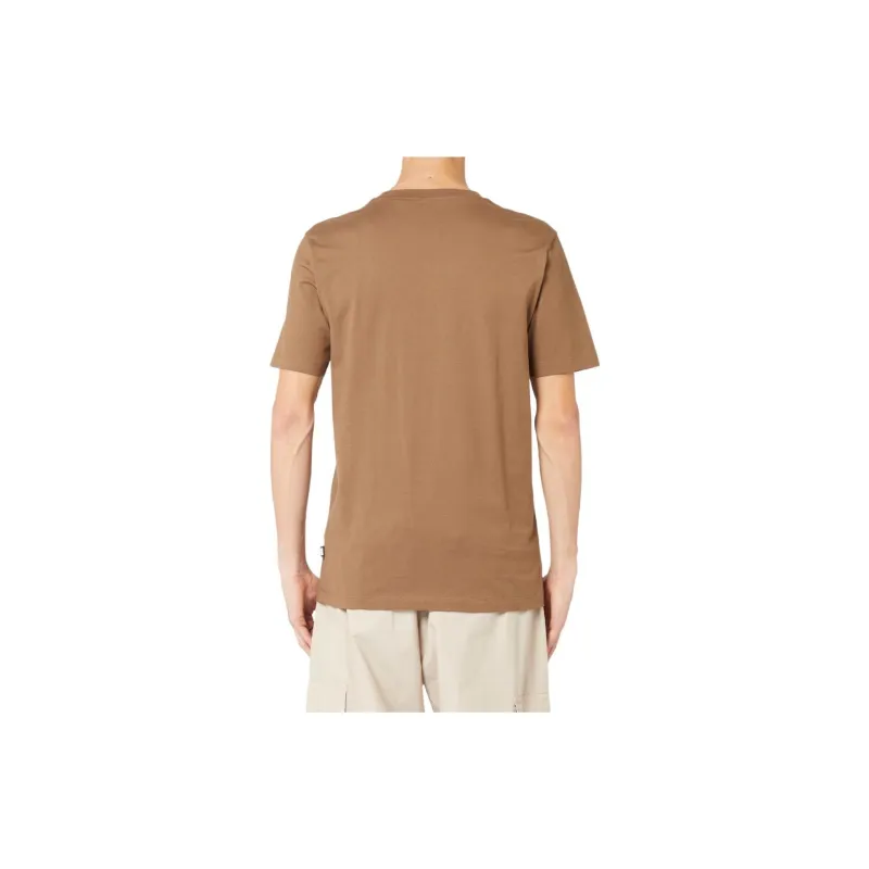 HUGO BOSS Logo Printed Crewneck T Shirt-1