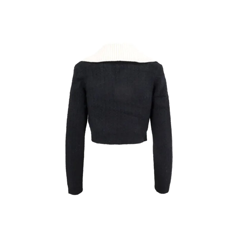 Self portrait Button Detailed Knitted Jumper-1