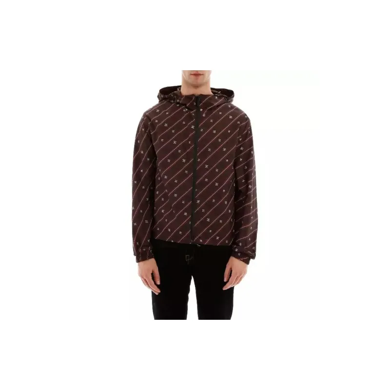 FENDI Jackets Coats Men's Brown-1