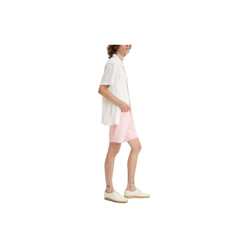 Levis Denim Shorts Men Pink-1